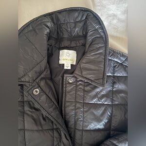 OFFLINE Jacket in Shiny Black